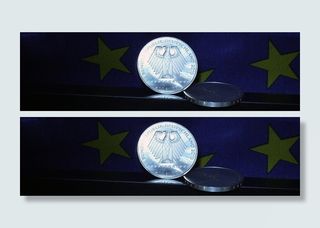 欧元，硬币，欧元硬币，货币，硬币，欧元硬币，货币，零钱