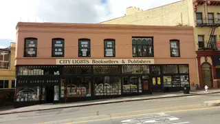 美国旧金山，城市之光书店和出版商，书店，建筑，建筑结构，建筑外观，城市