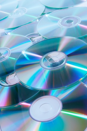 空白、蓝色、cd、数据、磁盘、dvd、塑料、全画框