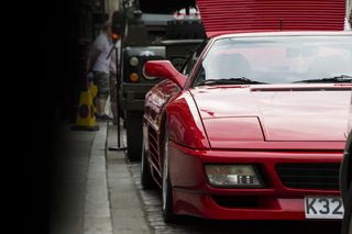 英国，贝弗利，贝里内塔，红色，法拉利红，经典，经典汽车，testarossa