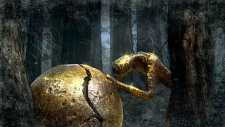 黄金字谜、幻想、森林、超现实、神秘、童话、神话生物、神秘主义