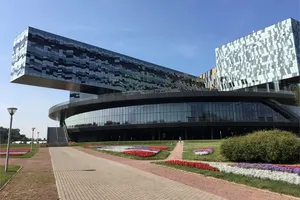 斯科尔科沃，创新中心，俄罗斯，高科技，建筑，建筑结构，建筑外观，天空