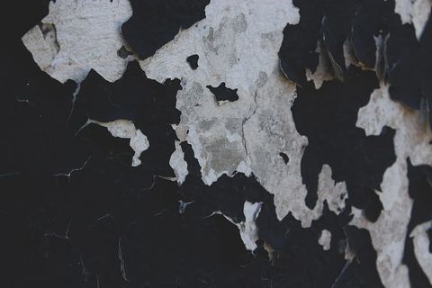 旧的，纹理，油漆，碎屑，墙壁，混凝土，城市，城市