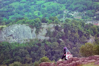 英国，matlock bath，亚伯拉罕高地，旅游，自然，丘陵，旅游，风景
