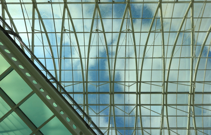 葡萄牙，里斯本，购物，商场，屋顶，玻璃，绿色，桥梁