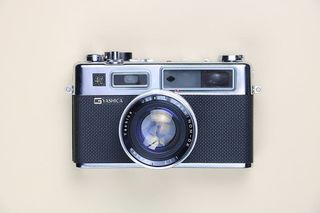 相机，电子产品，数码相机，皮带，yashica，日本，复古，摄像机