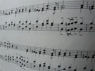 乐谱、音乐、notenblatt、黑色、白色、乐谱、作曲、技术