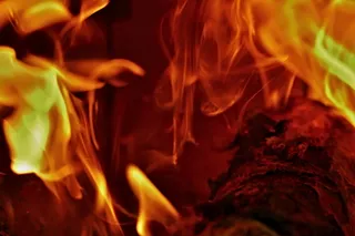 燃烧，木材，火焰，炉子，烟，火焰，火，火-自然现象