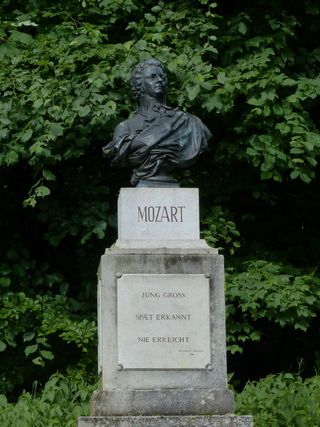 莫扎特, 雕像, 纪念碑, 青铜雕像, 莫扎特纪念馆, wolfgang, amadeus, wolfgang amadeus mozart
