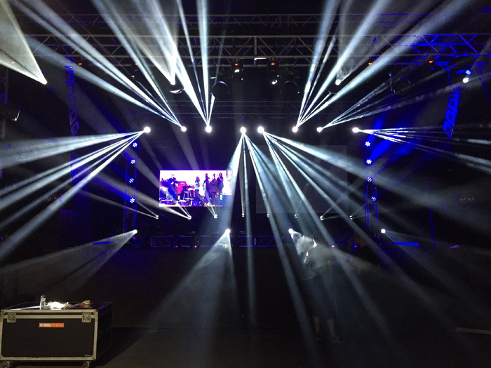 阶段, 灯, 黑暗, 房间, 迪斯科, 迪斯科灯, 测试, 晚上