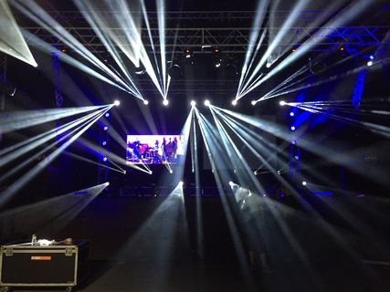 阶段, 灯, 黑暗, 房间, 迪斯科, 迪斯科灯, 测试, 晚上