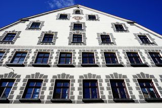 家，正面，正面，窗户，道路，城市，家，正面，道路，城市