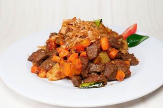 肉牛、牛肉、食品、盘子、食品和饮料、即食、新鲜度、肉