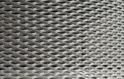 网格、薄板、拉伸、金属、规则、图案、背景、光泽
