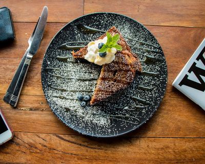 澳大利亚，中性湾，研磨和剂量，盘子，愿望杂志，咖啡馆，咖啡馆，iphone