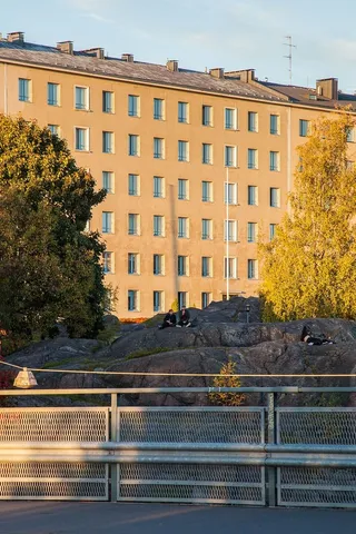 芬兰赫尔辛基，9月，秋季，街道，建筑，建筑，城市