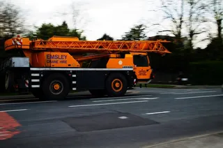 移动、起重机、汽车、建筑、工作、业务、支持、专业