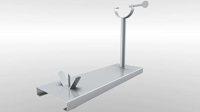 钢铁，火腿，无人，室内，摄影棚拍摄，金属，白色，静物