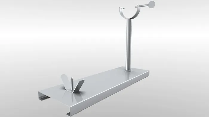 钢铁，火腿，无人，室内，摄影棚拍摄，金属，白色，静物