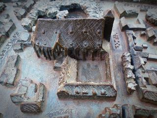 凡尔登的一切，凡尔登的dom，微型，青铜，工艺，艺术，没有人，老