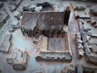 凡尔登的一切，凡尔登的dom，微型，青铜，工艺，艺术，没有人，老