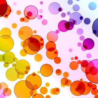 con2011，抽象，背景，美丽，明亮，气泡，圆圈，颜色