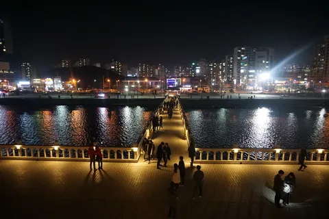 浦项,夜景,景观,夜晚,城市,韩国,街道,氛围 浦项,夜景,景观,夜晚,城市,韩国,街道,氛围