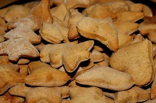 姜饼，蛋糕，厨房，吃，烧，节日，糖果，姜饼