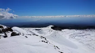 埃特纳，火山，西西里岛，山，山，自然，岩石，意大利