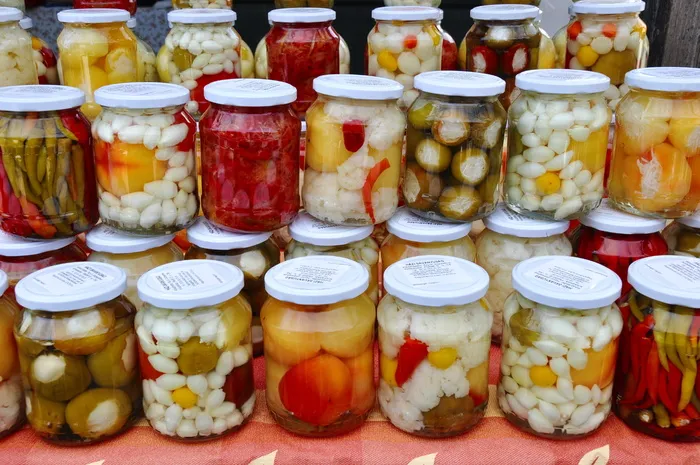 泡菜，混合，食品，食品和饮料，零售，变体，选择，出售