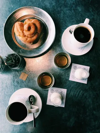 陶器，茶碟，杯子，咖啡杯，v咖啡馆，德黑兰，伊朗，饮料