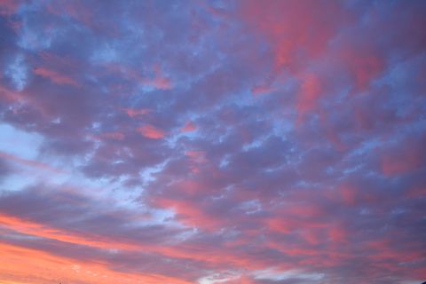 美国旧金山，日落，天空，云，云天，自然之美，云景