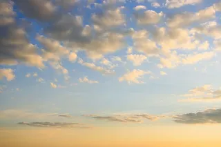 空气、背景、蓝色、云、云景、多云、水平、户外