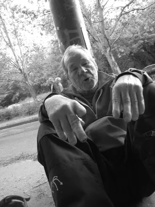 无家可归者，评论，坐着，克雷吉特，乞丐，乞讨，男人，穷人