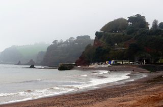dawlish warren，德文郡，海滩，海岸，海滨，英国，沙滩，沃伦