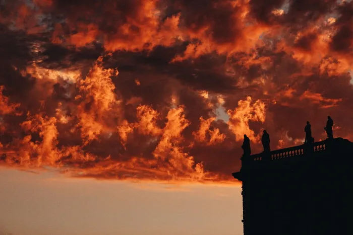 维也纳，奥地利，旅行者，游牧，游牧，背包客，背包，日落