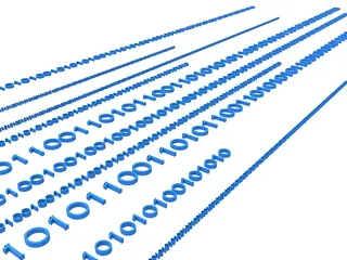 数字流表示全球通信和通信