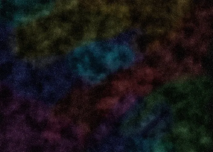 多色、印刷、黑色、纺织品、星星、夜晚、颜色、蓝色、绿色