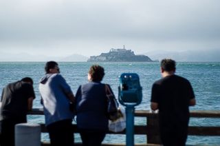 旧金山、美国、恶魔岛、SF、海湾地区、海洋、岛屿、*