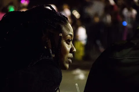 美国，新奥尔良，狂欢节，女人，黑人，灯光，街道，城市