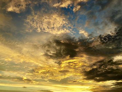 日落，天空，天堂，巴厘岛，云，云天，自然之美，风景-自然