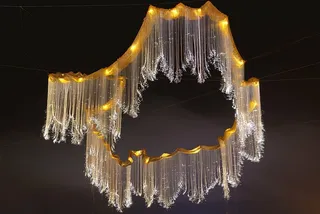 灯光博览会、灯光、艺术、夜晚、建筑、班斯卡比斯特里卡、城市、黑暗