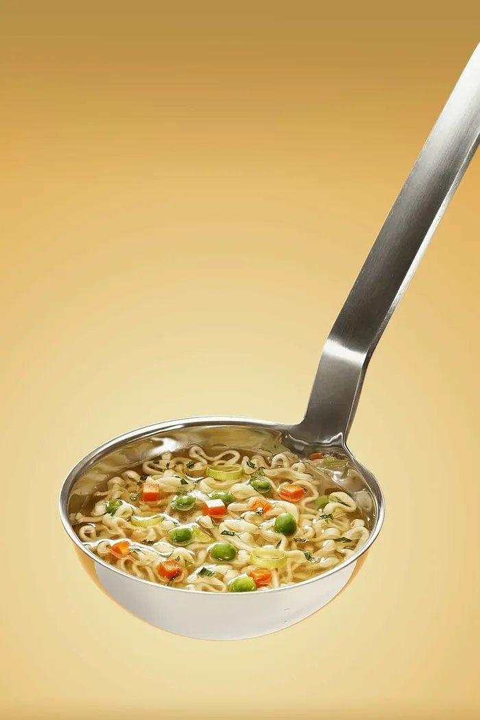 美味，食物，健康，勺子，饭，面条，汤，蔬菜