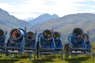 山，自然，旅行，天空，风景，高山，雪，雪炮
