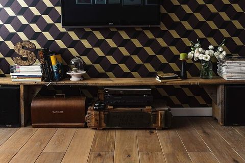 现代深色客厅设计