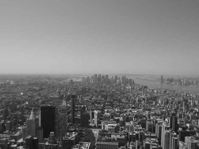 空中, 照片, 城市天际线, 纽约, Ny, Nyc, 纽约, 纽约市, 纽约, ny