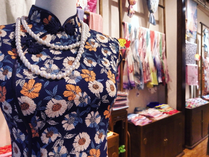 上海、旗袍、天子坊、服装、时装、商店、零售、纺织