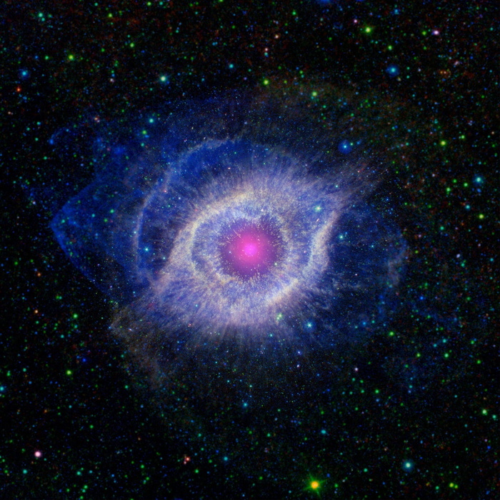 螺旋星云，ngc 7293，太空，宇宙，行星星云，nasa，宇宙，螺旋