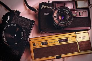 过时的，镜头，快门，光圈，取景器，相机，图片，照片