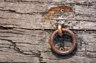 固定件，环，金属，固定件，金属环，木材，bohlen，板材